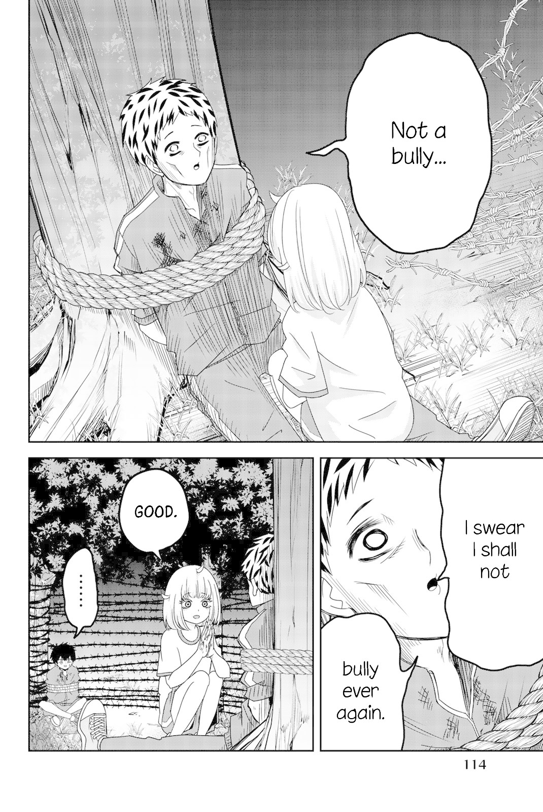 Venus Puts Fur on Me. Chapter 41 page 14 - Chapter 41: Shirosaki vs. Katou