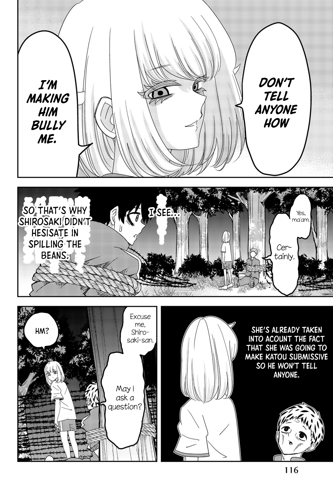 Venus Puts Fur on Me. Chapter 41 page 16 - Chapter 41: Shirosaki vs. Katou