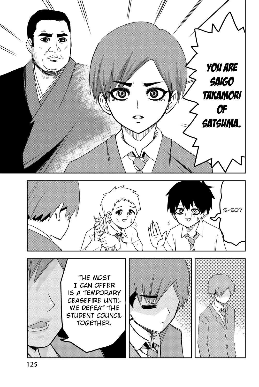 Venus Puts Fur on Me. Chapter 53 page 9 - Chapter 53: Bullying Satcho Alliance