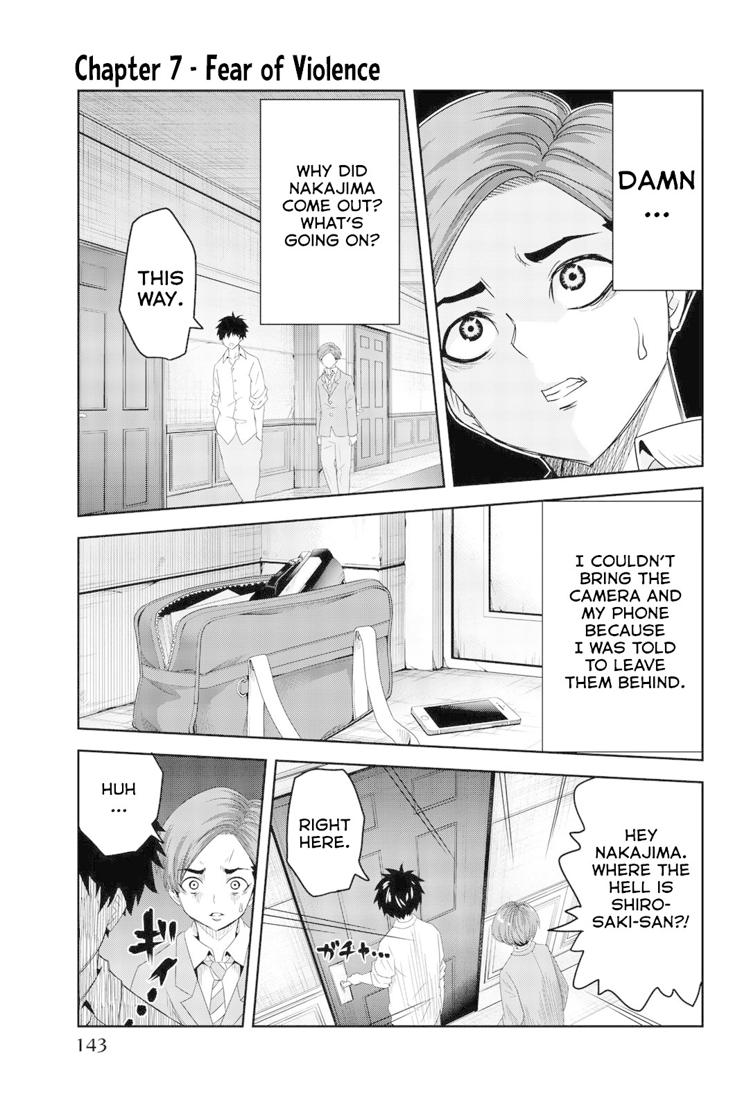 Venus Puts Fur on Me. Chapter 7 page 1 - Chapter 7: Fear of Violence