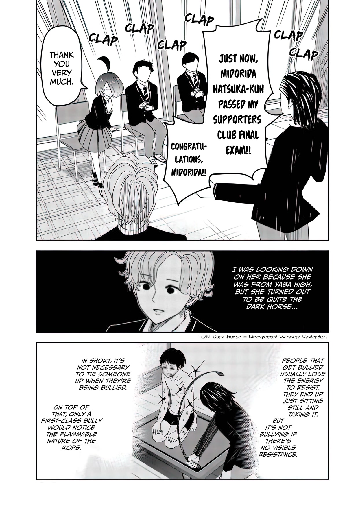 Venus Puts Fur on Me. Chapter 77 page 13 - Chapter 77: Nakajima Supporters Club