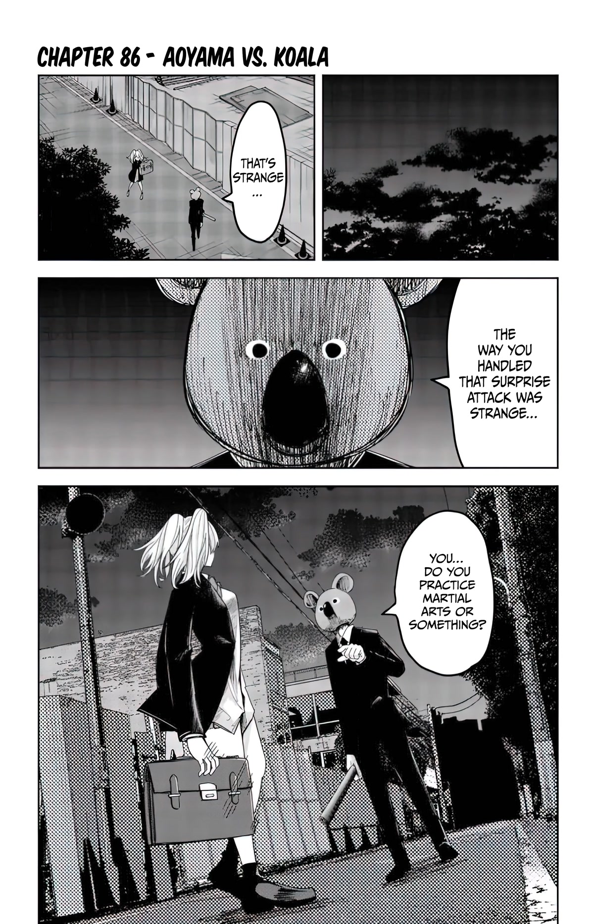 Venus Puts Fur on Me. Chapter 86 page 1 - Chapter 86: Aoyama vs. Koala