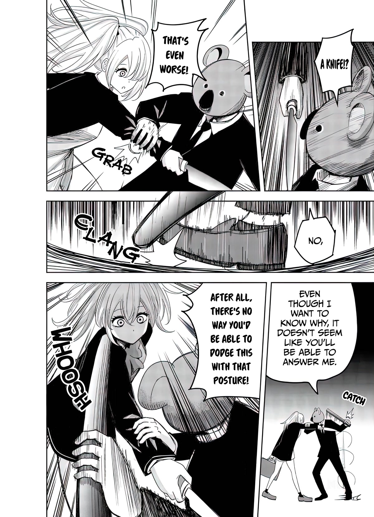Venus Puts Fur on Me. Chapter 86 page 6 - Chapter 86: Aoyama vs. Koala