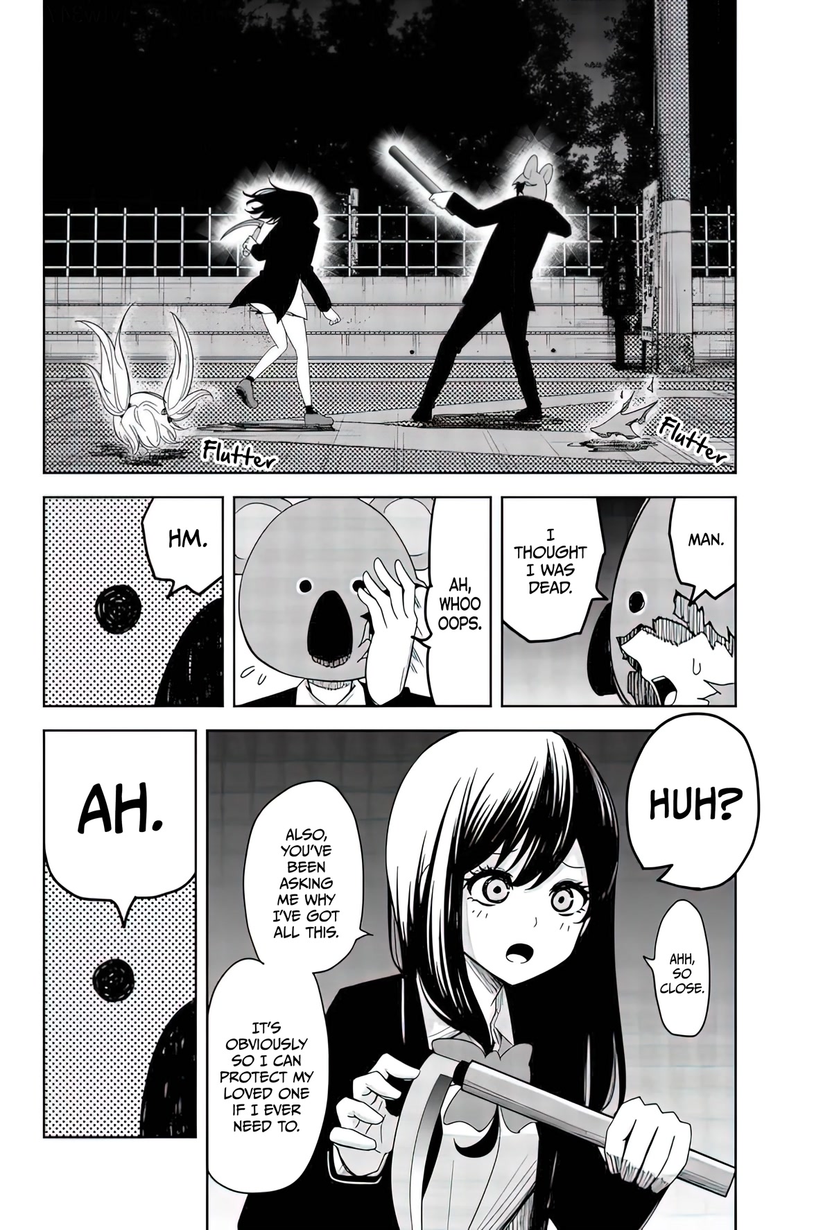 Venus Puts Fur on Me. Chapter 86 page 8 - Chapter 86: Aoyama vs. Koala