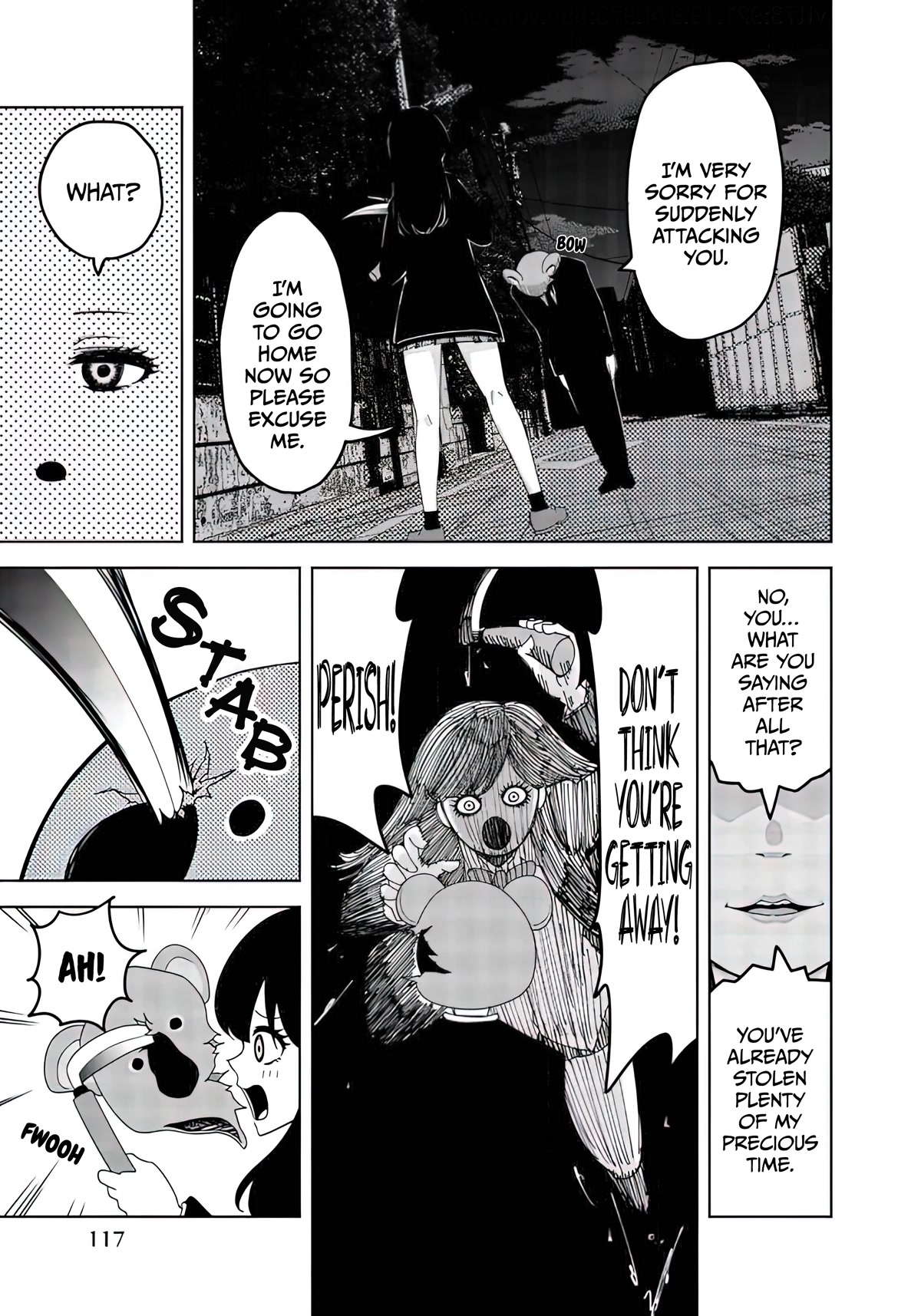 Venus Puts Fur on Me. Chapter 86 page 9 - Chapter 86: Aoyama vs. Koala