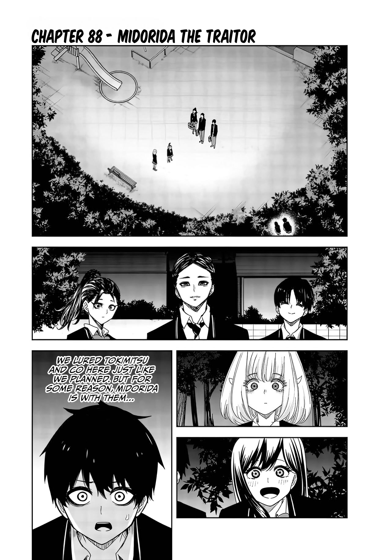 Venus Puts Fur on Me. Chapter 88 page 1 - Chapter 88: Midorida the Traitor