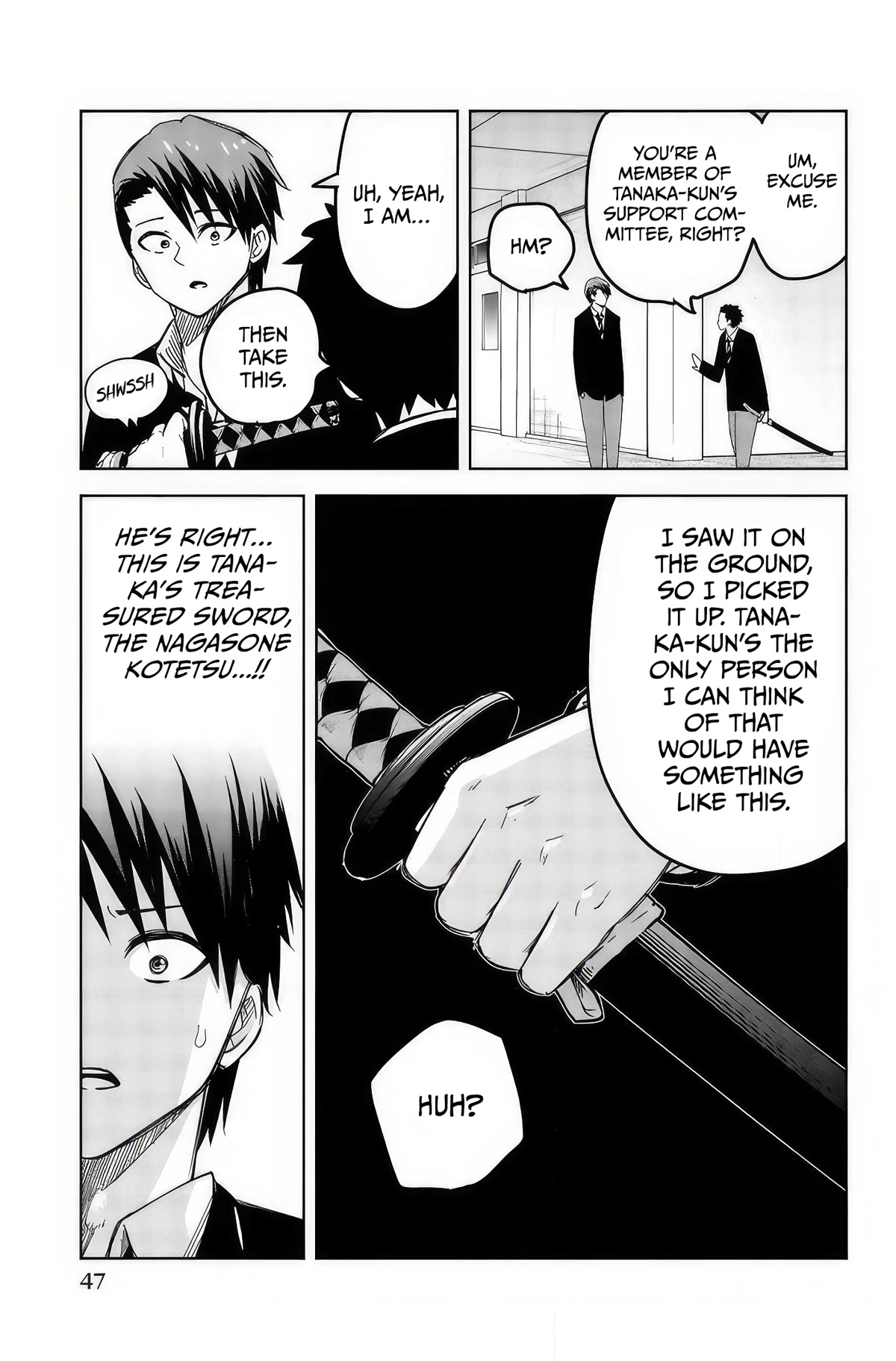Venus Puts Fur on Me. Chapter 93 page 13 - Chapter 93: The Dropped Kotetsu