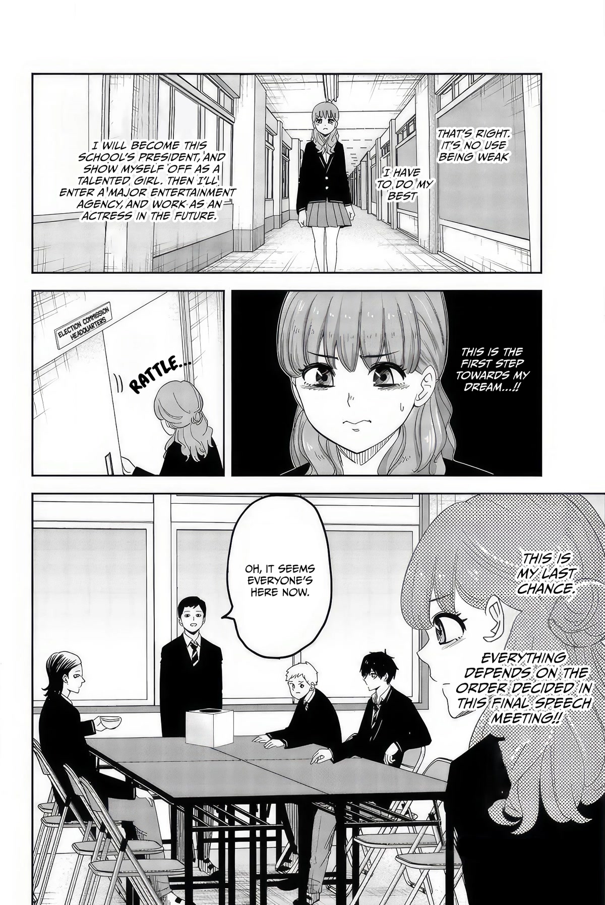 Venus Puts Fur on Me. Chapter 94 page 4 - Chapter 94: Deciding the Order of the Final Speeches