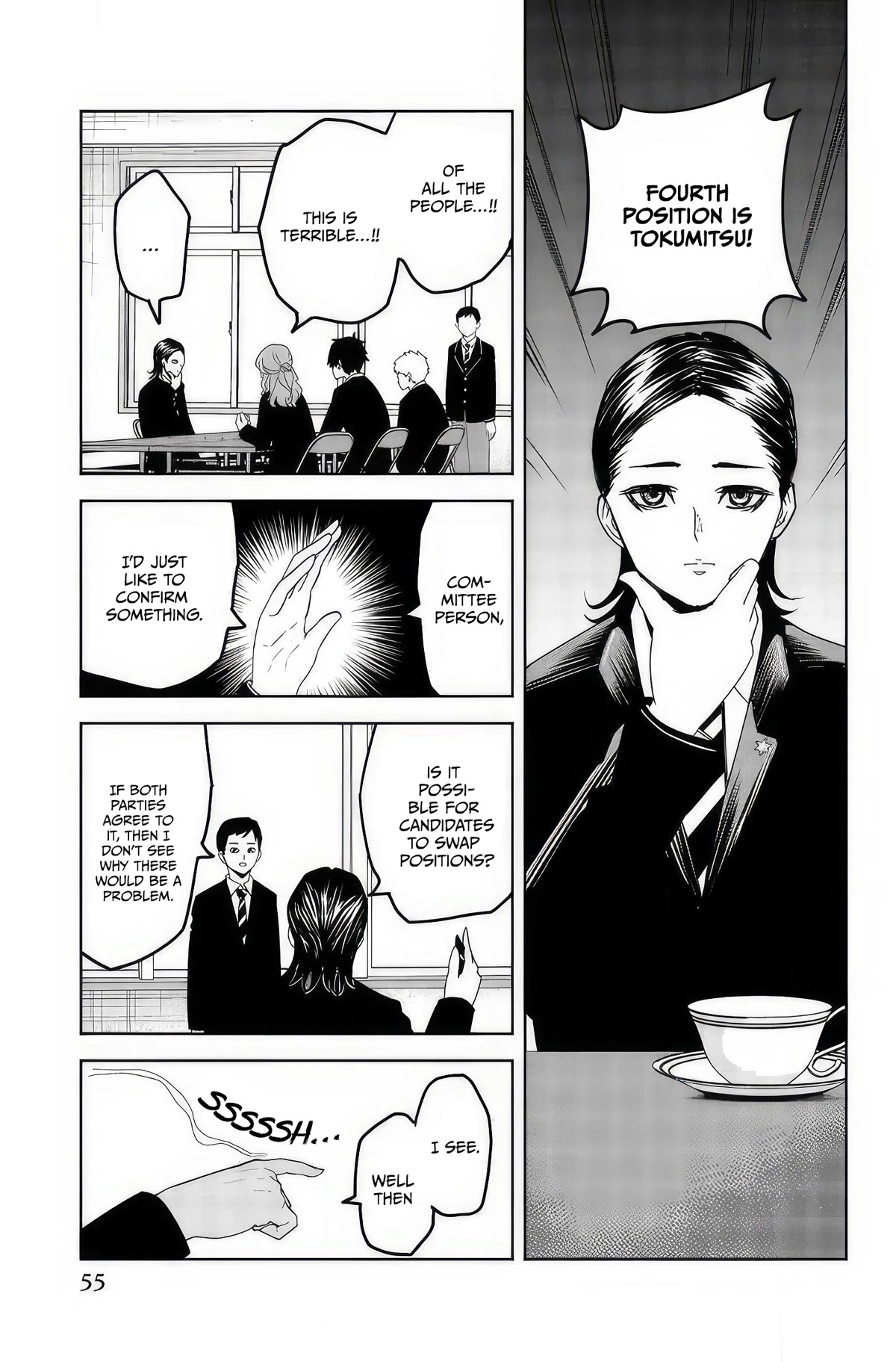Venus Puts Fur on Me. Chapter 94 page 7 - Chapter 94: Deciding the Order of the Final Speeches