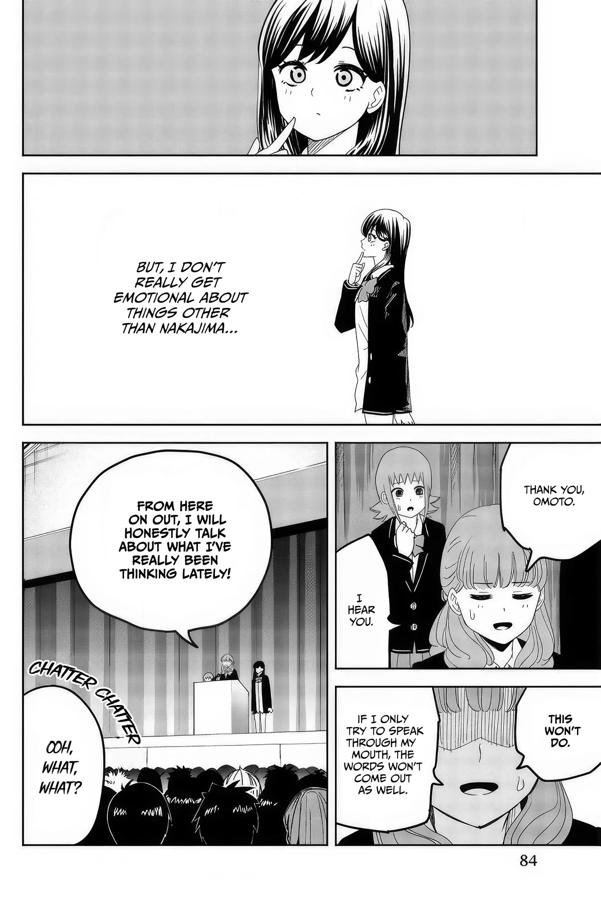 Venus Puts Fur on Me. Chapter 96 page 6 - Chapter 96: Fukiishi's Speech