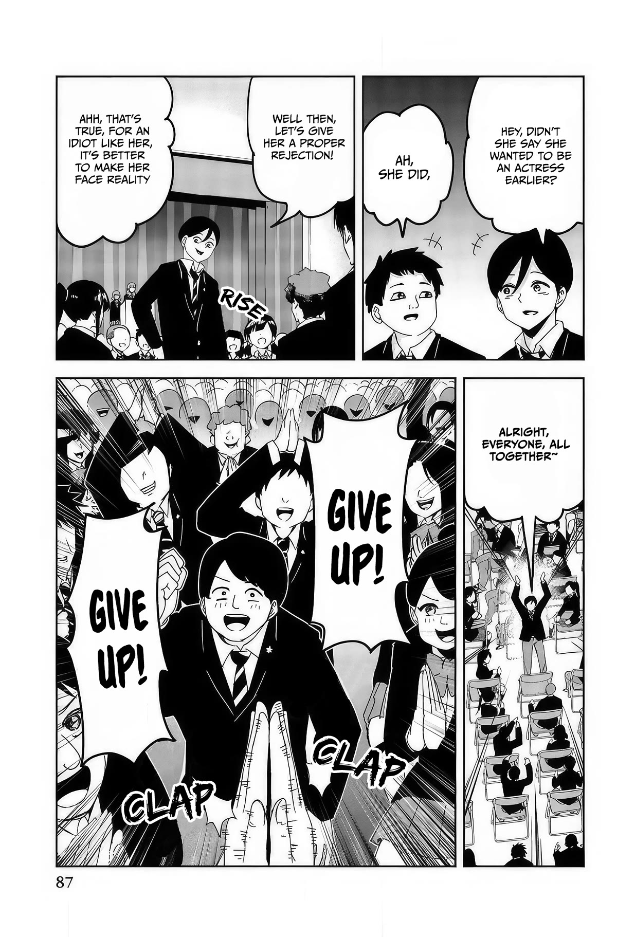 Venus Puts Fur on Me. Chapter 96 page 9 - Chapter 96: Fukiishi's Speech