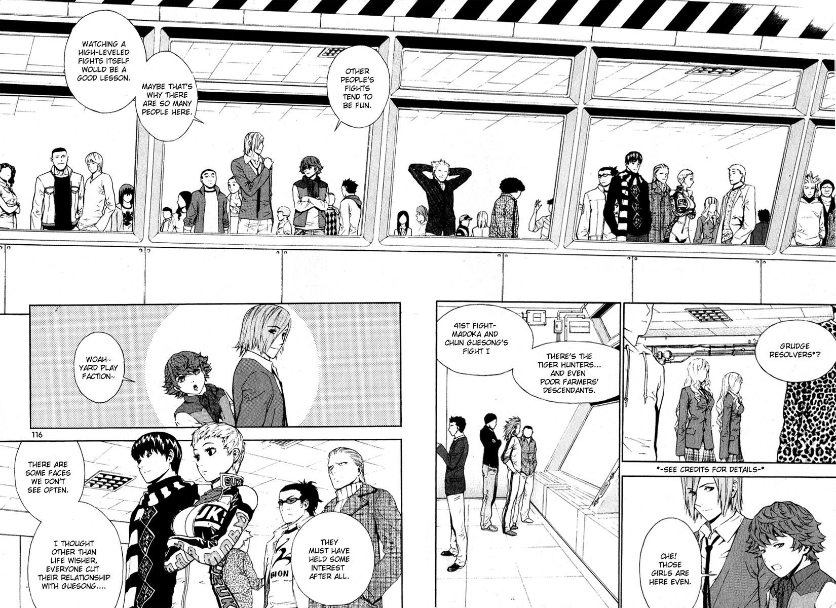 Veritas Chapter 41 page 2 - Chapter 41: Madoka and Chun-Guesong's Fight