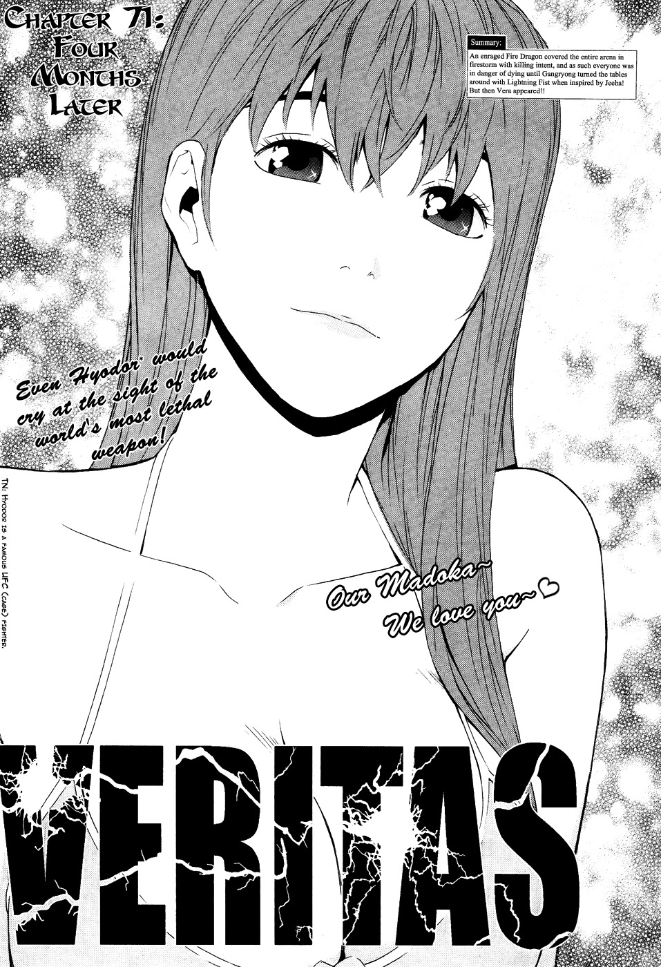 Veritas Chapter 71 page 1 - Chapter 71: Four Months Later