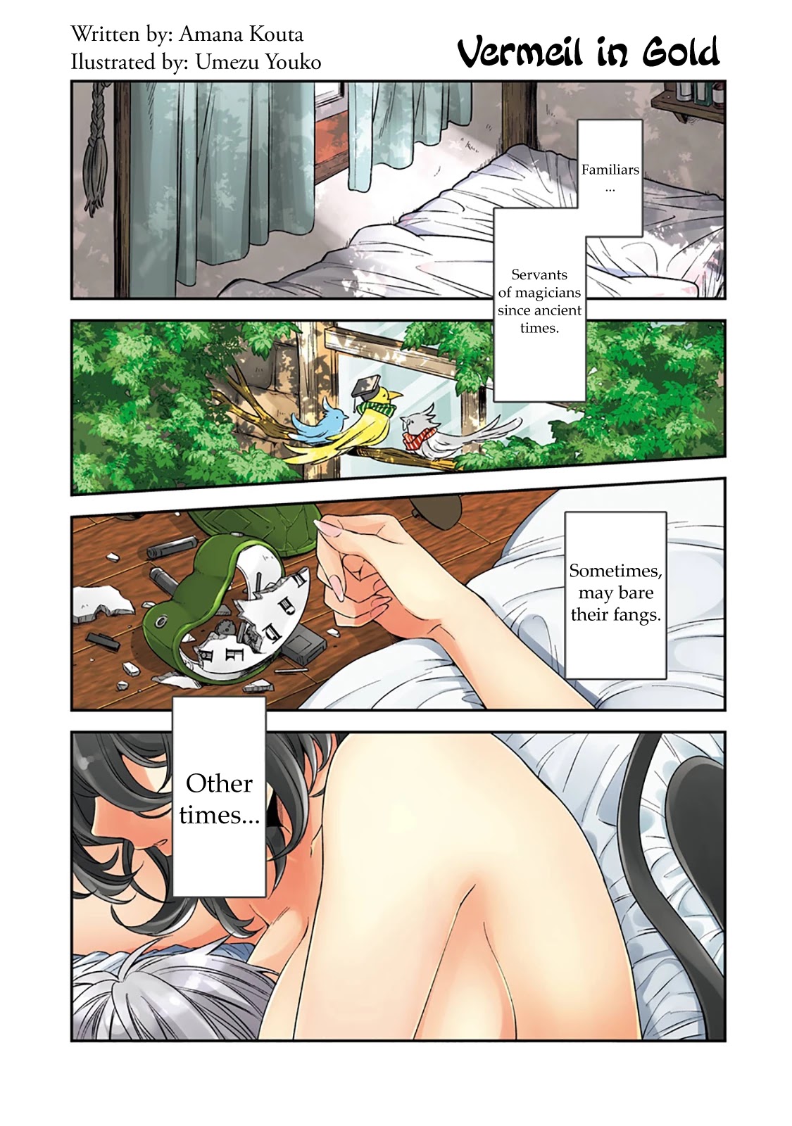 Vermeil in Gold - A Magician Pushes Through the Magical World With the Strongest Disaster Chapter 1.1 page 1 - Chapter 1.1