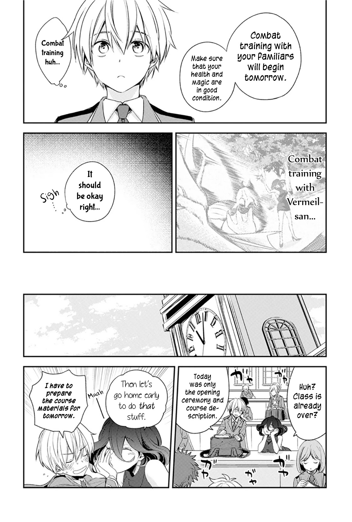 Vermeil in Gold - A Magician Pushes Through the Magical World With the Strongest Disaster Chapter 1.1 page 14 - Chapter 1.1