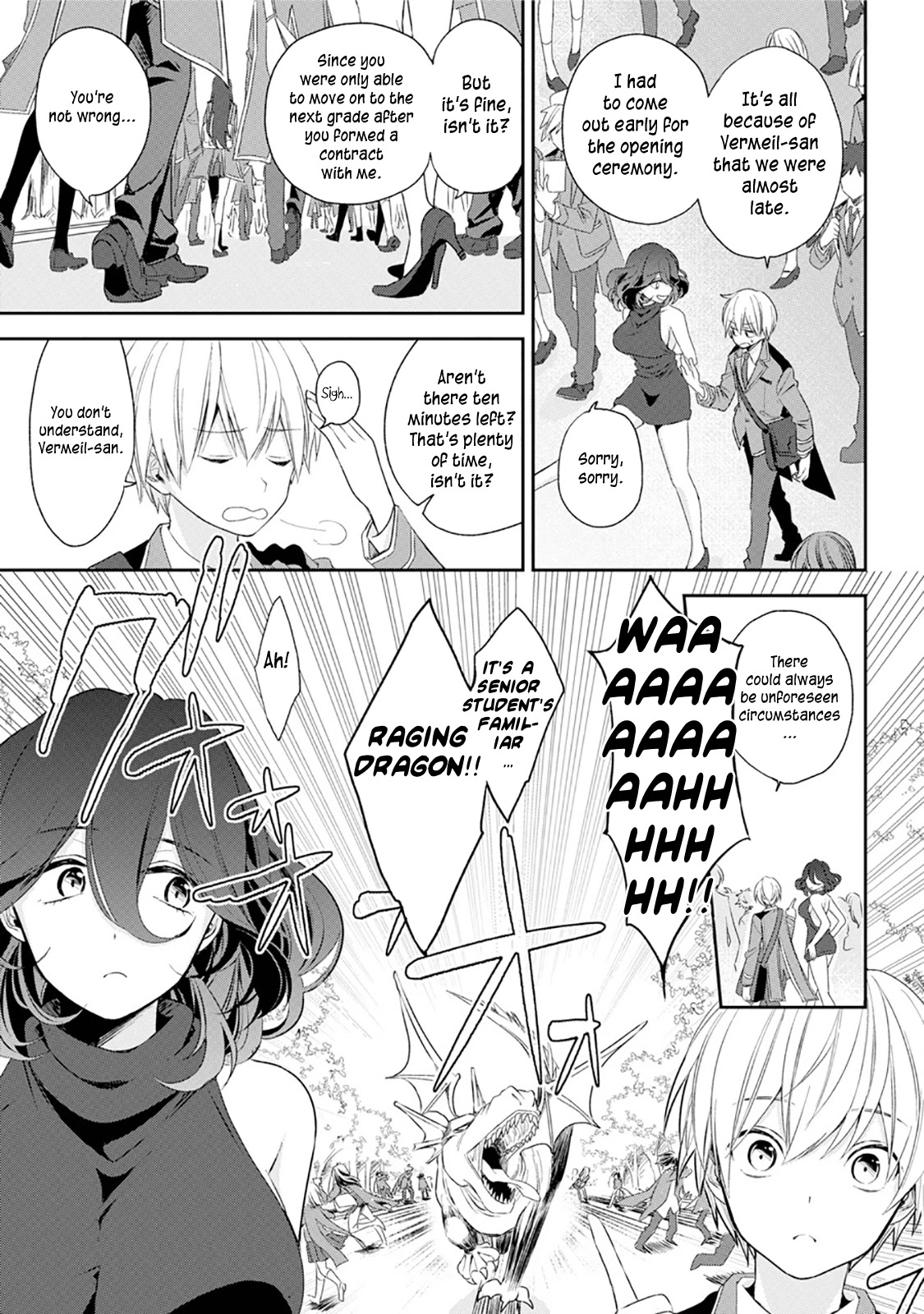 Vermeil in Gold - A Magician Pushes Through the Magical World With the Strongest Disaster Chapter 1.1 page 7 - Chapter 1.1