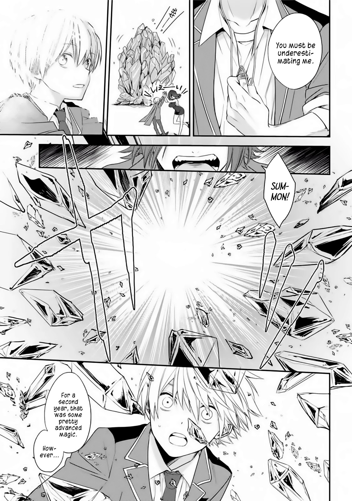Vermeil in Gold - A Magician Pushes Through the Magical World With the Strongest Disaster Chapter 1.2 page 13 - Chapter 1.2