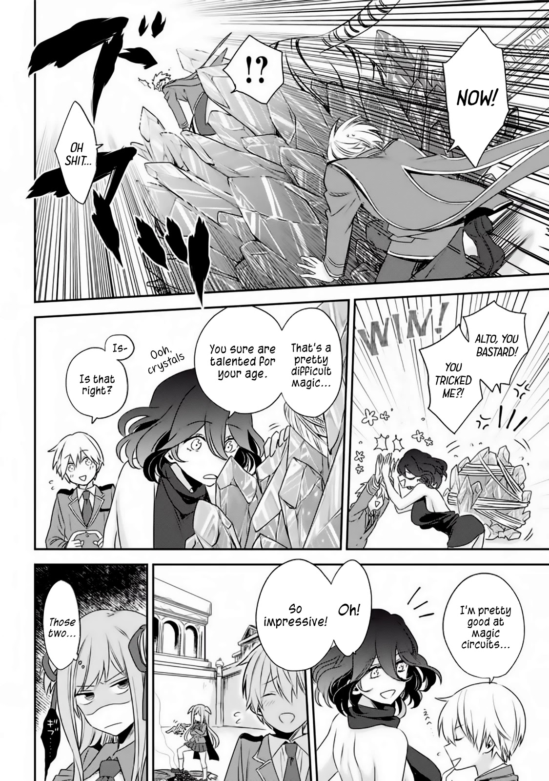 Vermeil in Gold - A Magician Pushes Through the Magical World With the Strongest Disaster Chapter 1.2 page 4 - Chapter 1.2
