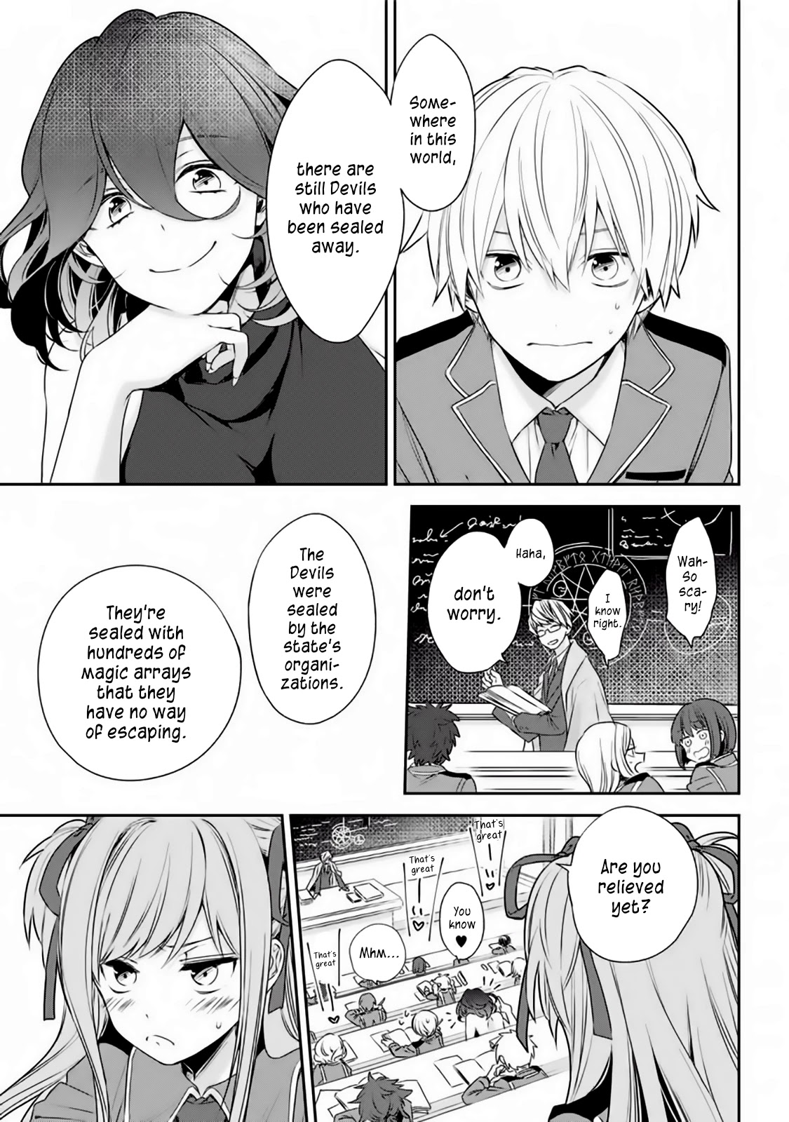 Vermeil in Gold - A Magician Pushes Through the Magical World With the Strongest Disaster Chapter 1.2 page 7 - Chapter 1.2