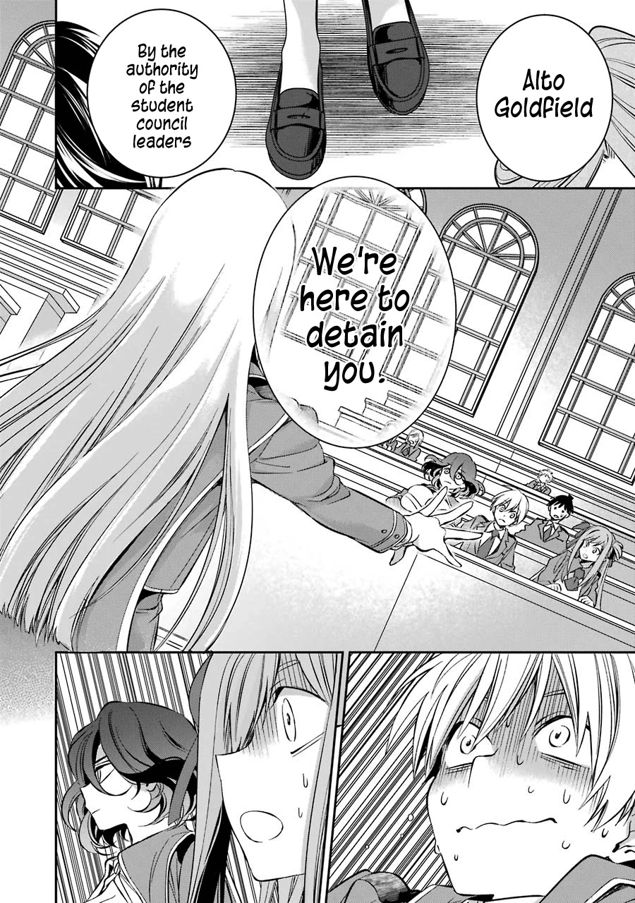 Vermeil in Gold - A Magician Pushes Through the Magical World With the Strongest Disaster Chapter 11 page 13 - Chapter 11: Student Council