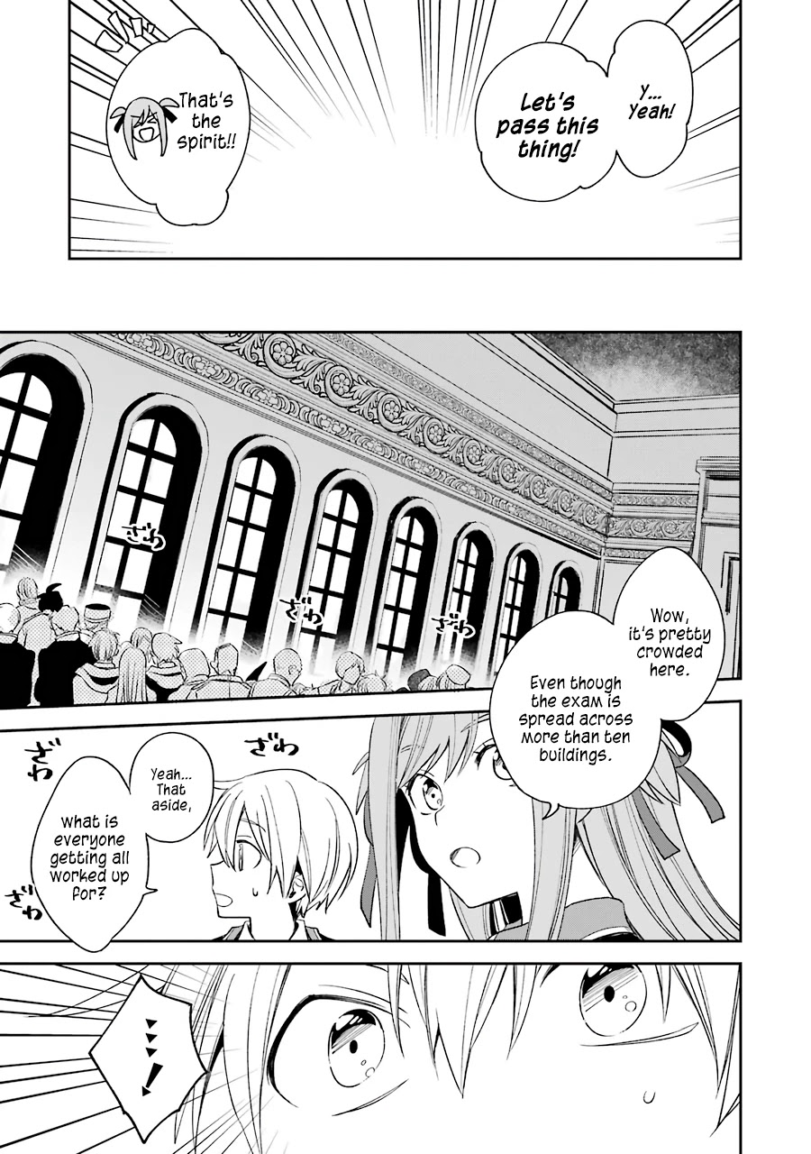 Vermeil in Gold - A Magician Pushes Through the Magical World With the Strongest Disaster Chapter 13 page 13 - Chapter 13: Sorting