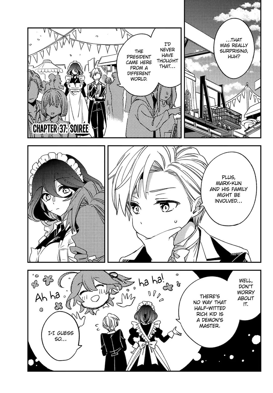 Vermeil in Gold - A Magician Pushes Through the Magical World With the Strongest Disaster Chapter 37 page 1 - Chapter 37