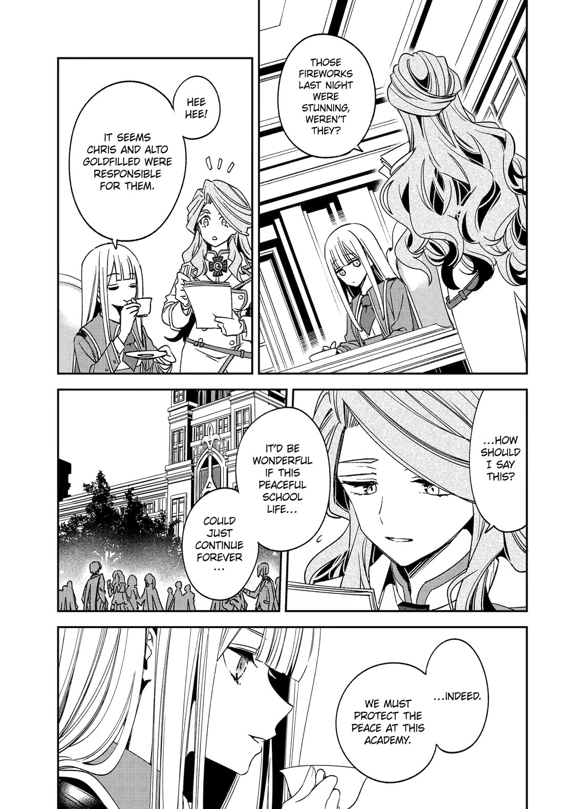 Vermeil in Gold - A Magician Pushes Through the Magical World With the Strongest Disaster Chapter 39 page 1 - Chapter 39