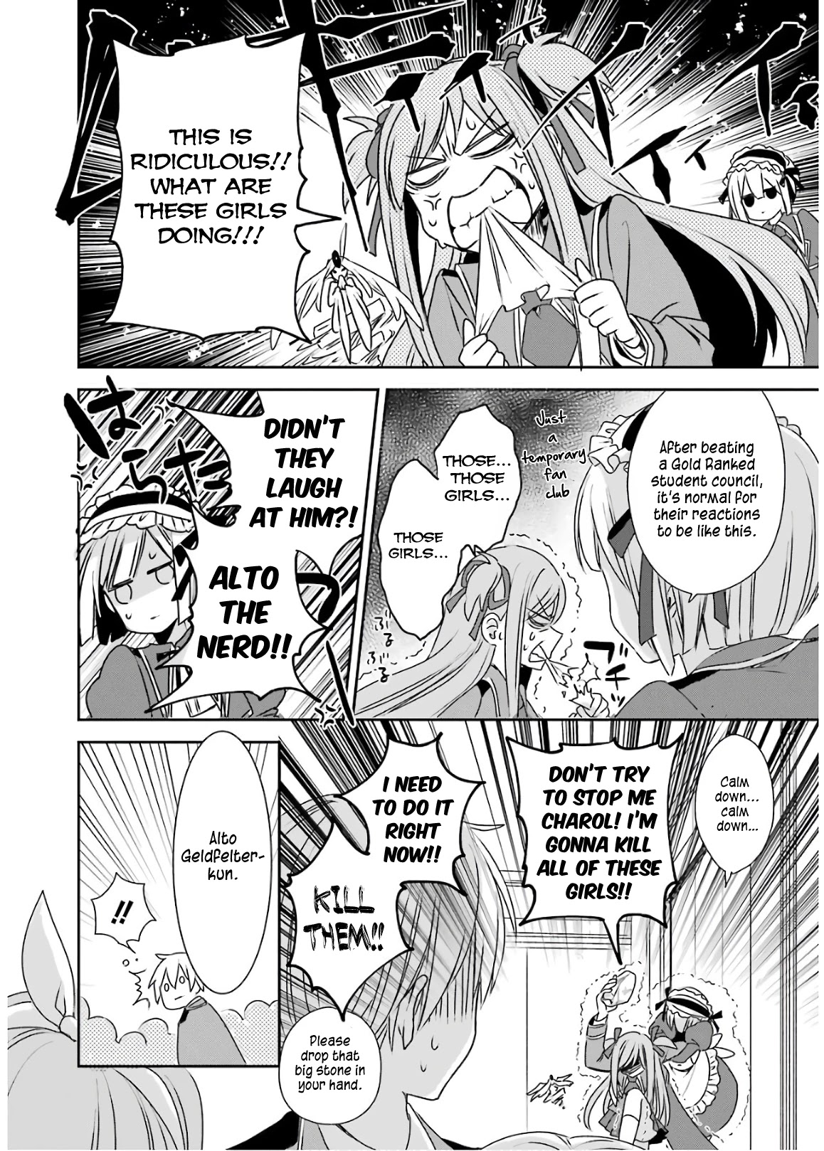 Vermeil in Gold - A Magician Pushes Through the Magical World With the Strongest Disaster Chapter 4.2 page 13 - Chapter 4.2