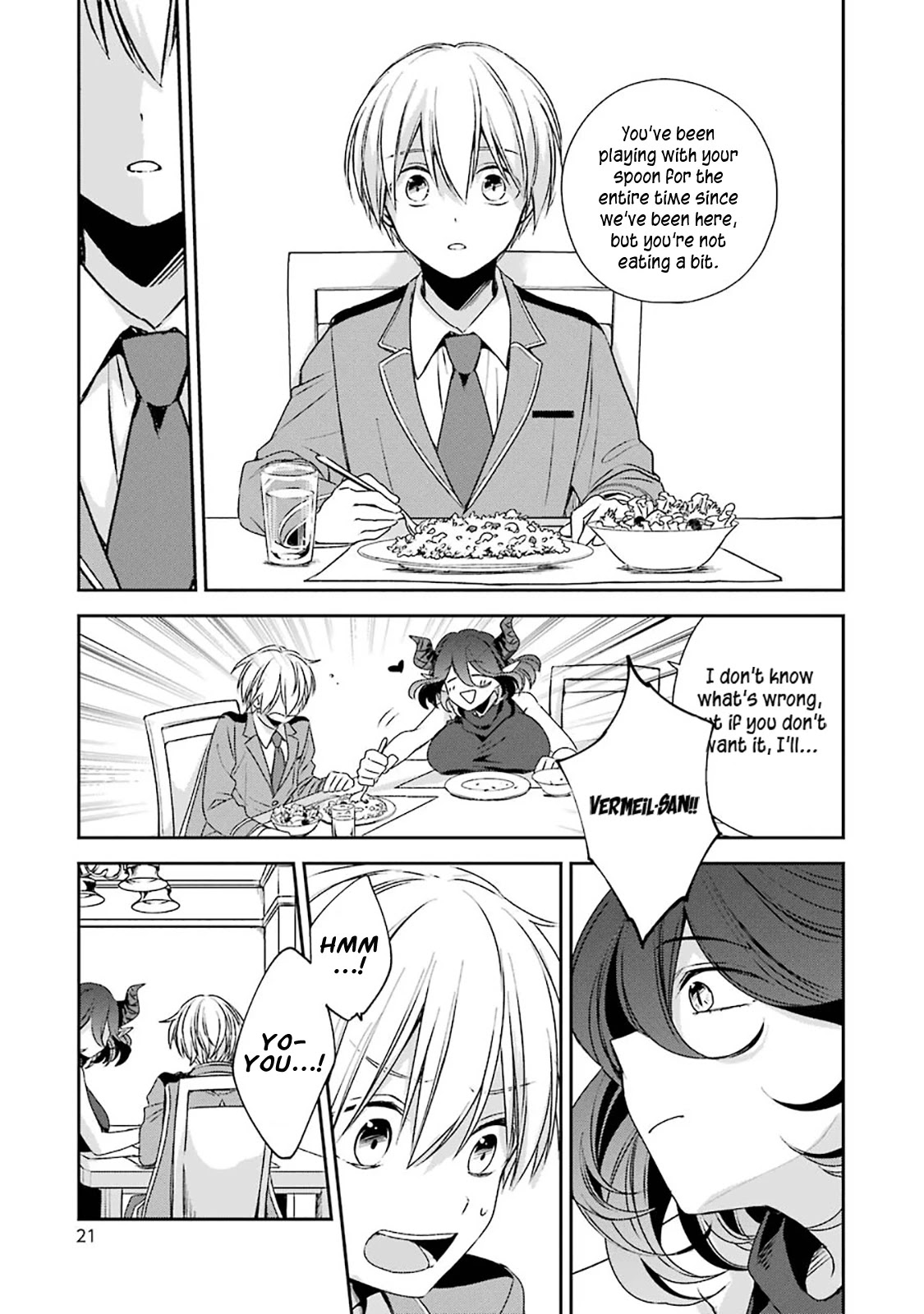 Vermeil in Gold - A Magician Pushes Through the Magical World With the Strongest Disaster Chapter 5.1 page 21 - Chapter 5.1: Malice