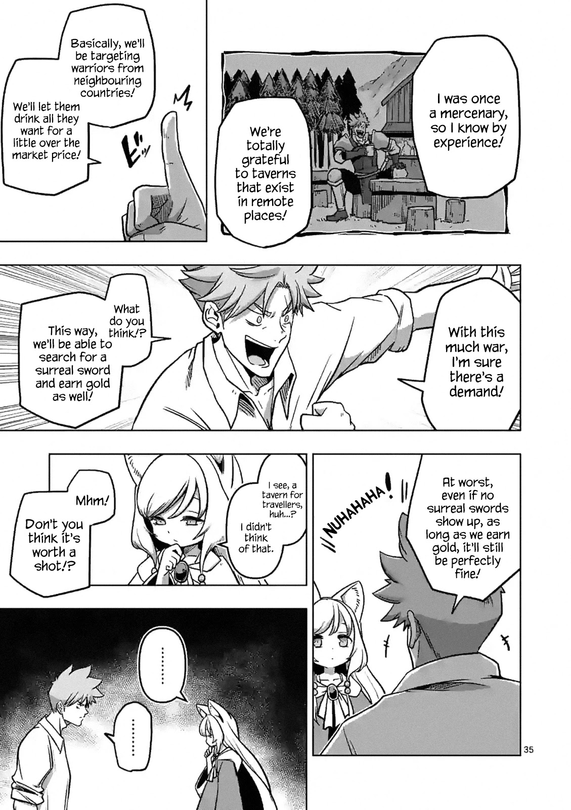Verndio - Surreal Sword Saga Chapter 1 page 35 - Chapter 1: Surreal Sword