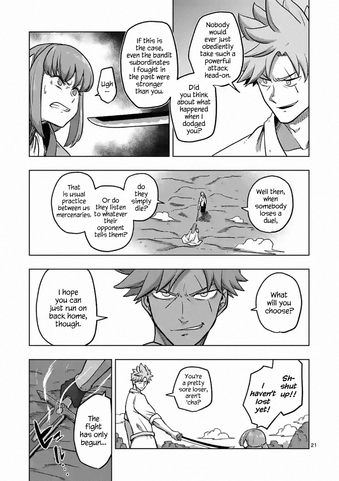 Verndio - Surreal Sword Saga Chapter 3 page 21 - Chapter 3: Tavern