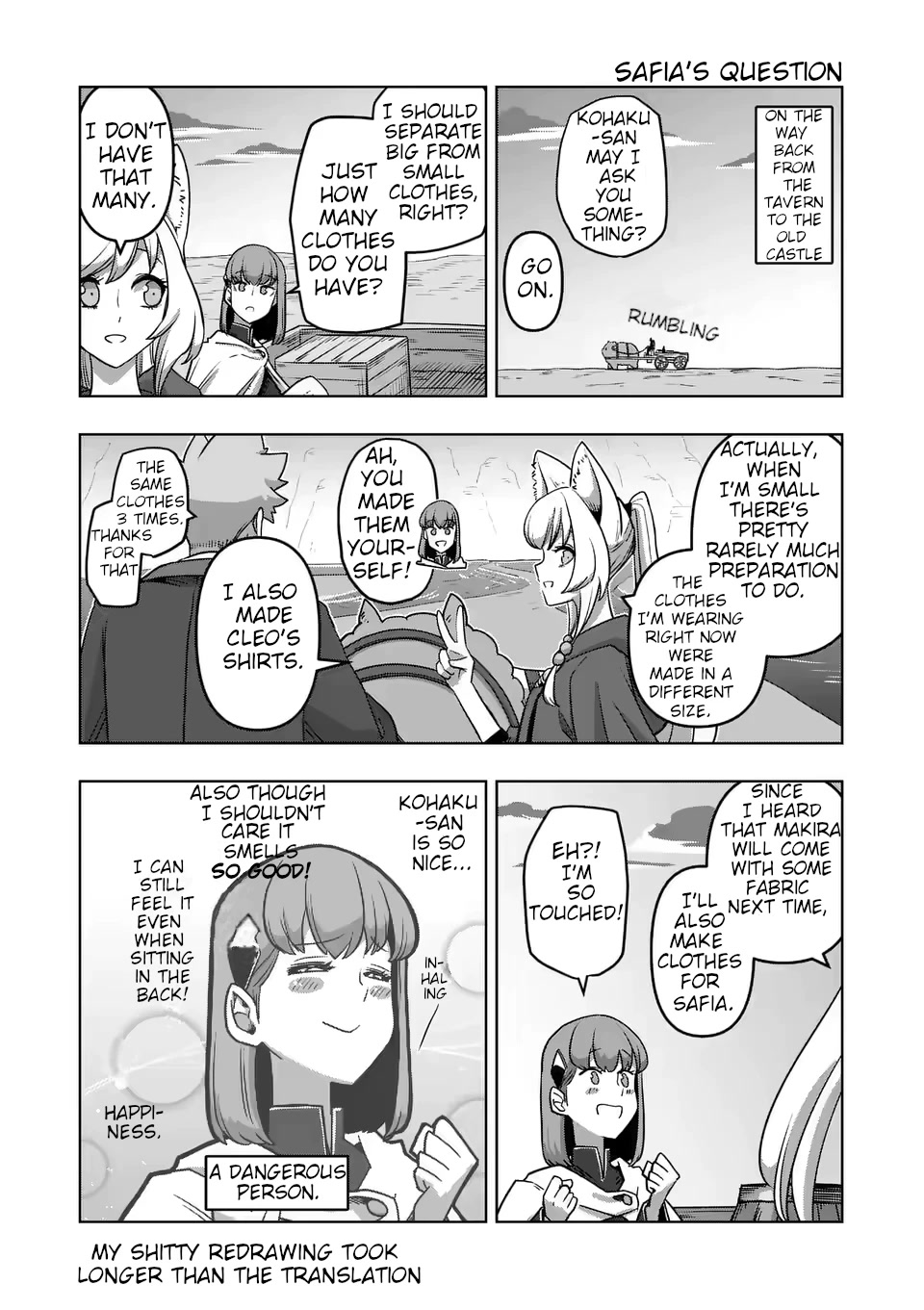 Verndio - Surreal Sword Saga Chapter 30.5 page 1 - Chapter 30.5: Safia's Question