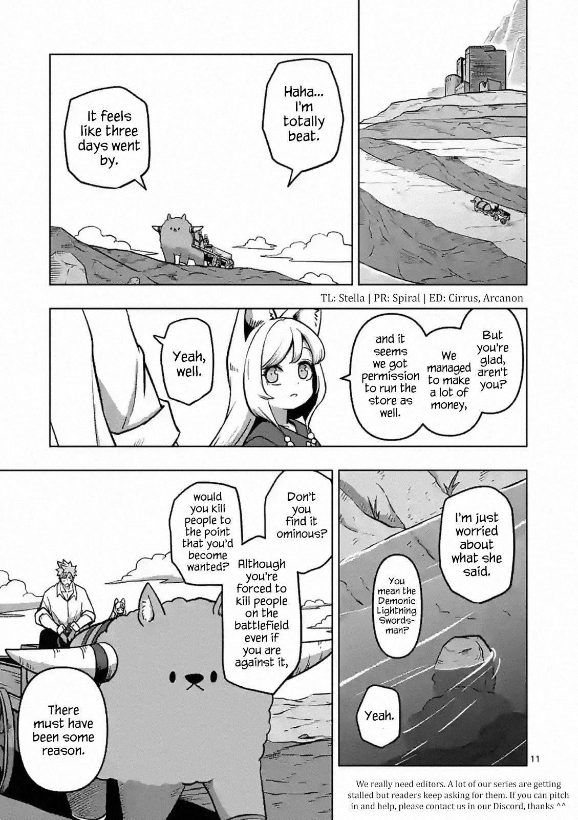 Verndio - Surreal Sword Saga Chapter 4 page 11 - Chapter 4: The Demonic Lightning Swordsman