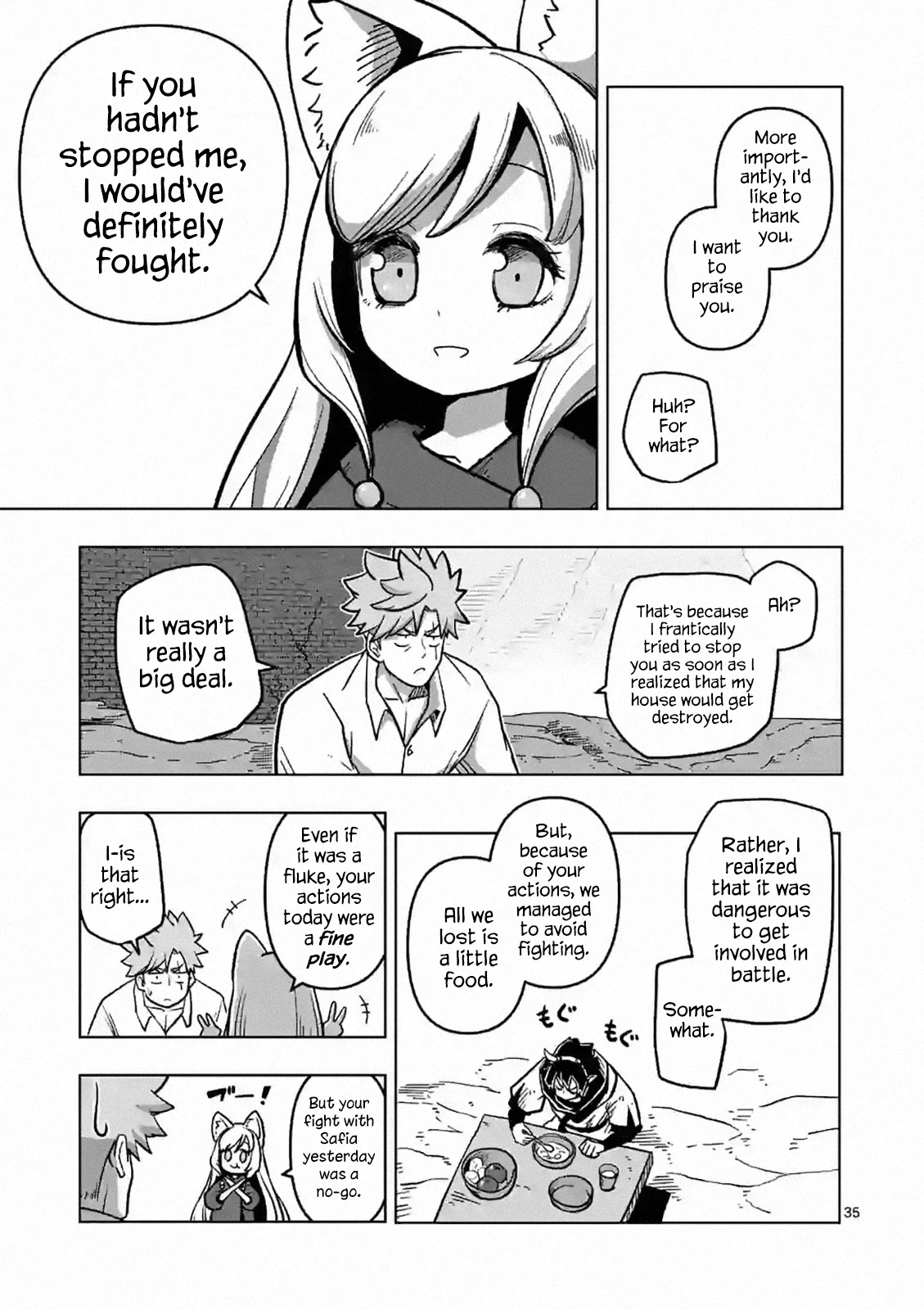 Verndio - Surreal Sword Saga Chapter 4 page 35 - Chapter 4: The Demonic Lightning Swordsman
