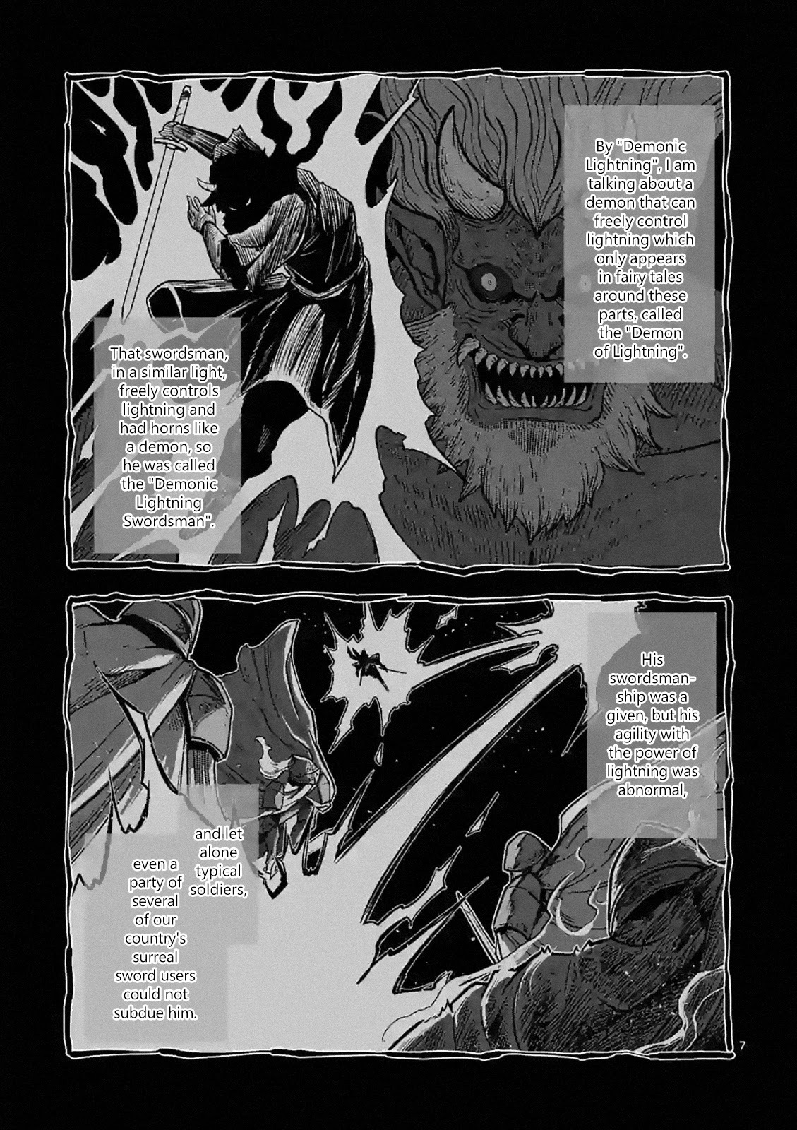 Verndio - Surreal Sword Saga Chapter 4 page 7 - Chapter 4: The Demonic Lightning Swordsman