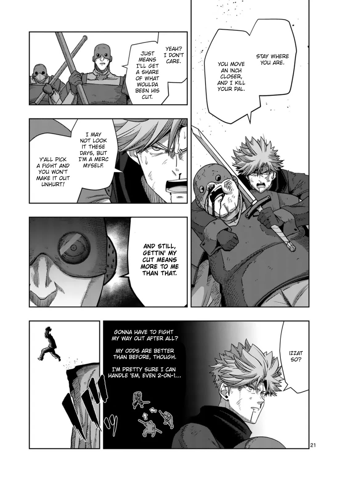 Verndio - Surreal Sword Saga Chapter 56 page 21 - Chapter 56: Human Traffickers