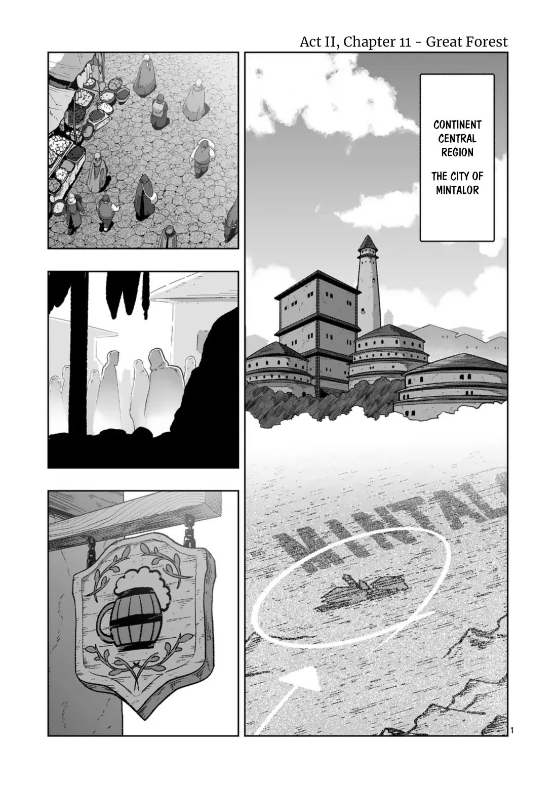 Verndio - Surreal Sword Saga Chapter 65.1 page 1 - Chapter 65.1: Great Forest (beginning)