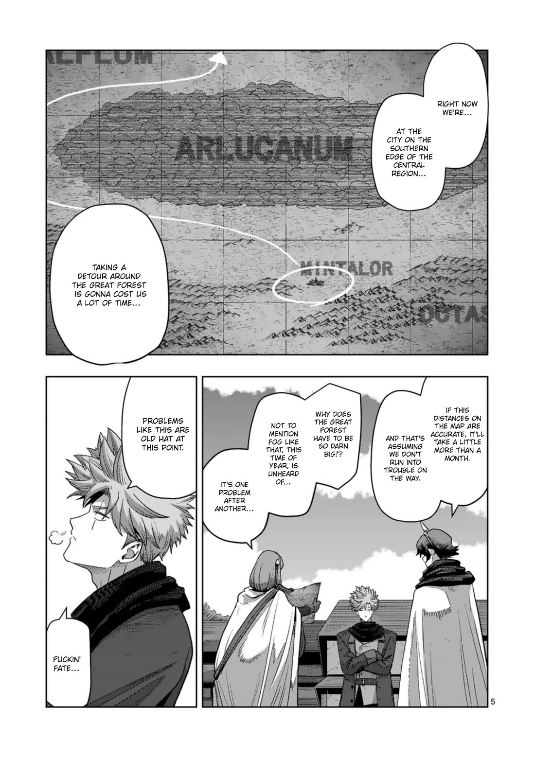 Verndio - Surreal Sword Saga Chapter 65.1 page 5 - Chapter 65.1: Great Forest (beginning)