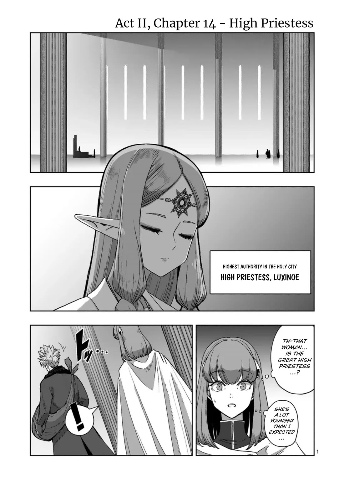 Verndio - Surreal Sword Saga Chapter 68.1 page 1 - Chapter 68.1: High Priestess (Beginning)