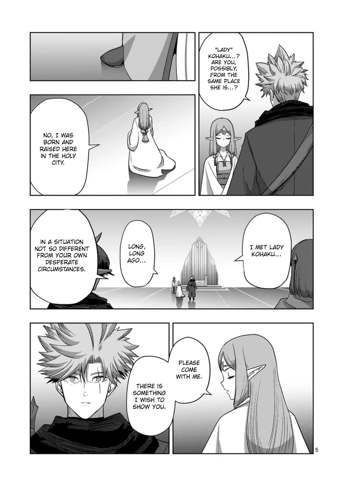 Verndio - Surreal Sword Saga Chapter 68.1 page 5 - Chapter 68.1: High Priestess (Beginning)
