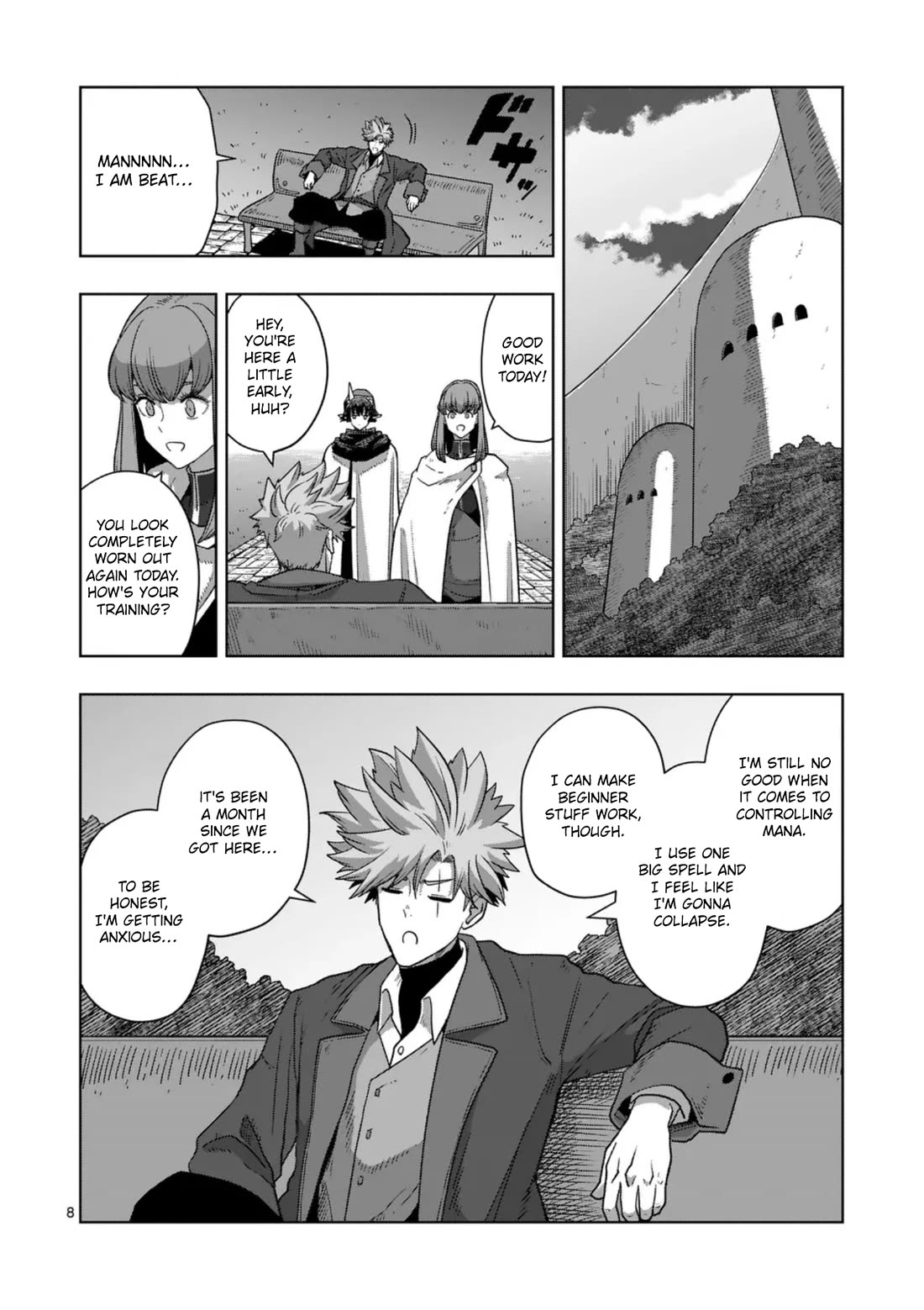 Verndio - Surreal Sword Saga Chapter 70 page 8 - Chapter 70: Training (beginning)