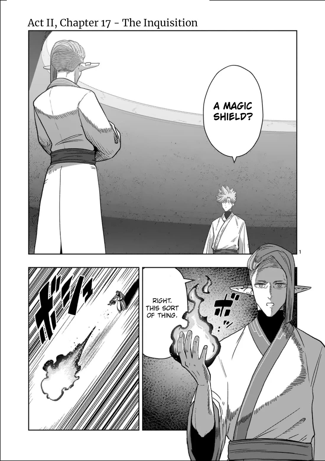 Verndio - Surreal Sword Saga Chapter 71.1 page 1 - Chapter 71.1: The Inquisition (Beginning)