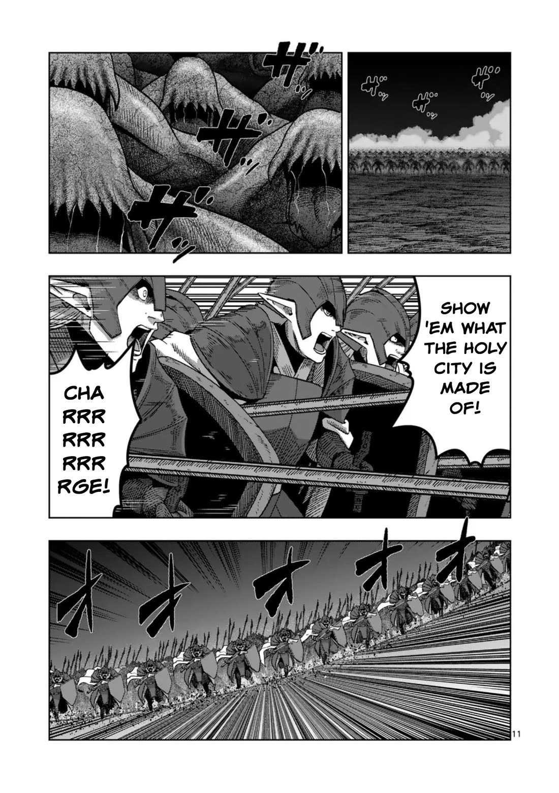 Verndio - Surreal Sword Saga Chapter 73 page 11 - Chapter 73: Siege of the holy city (1)