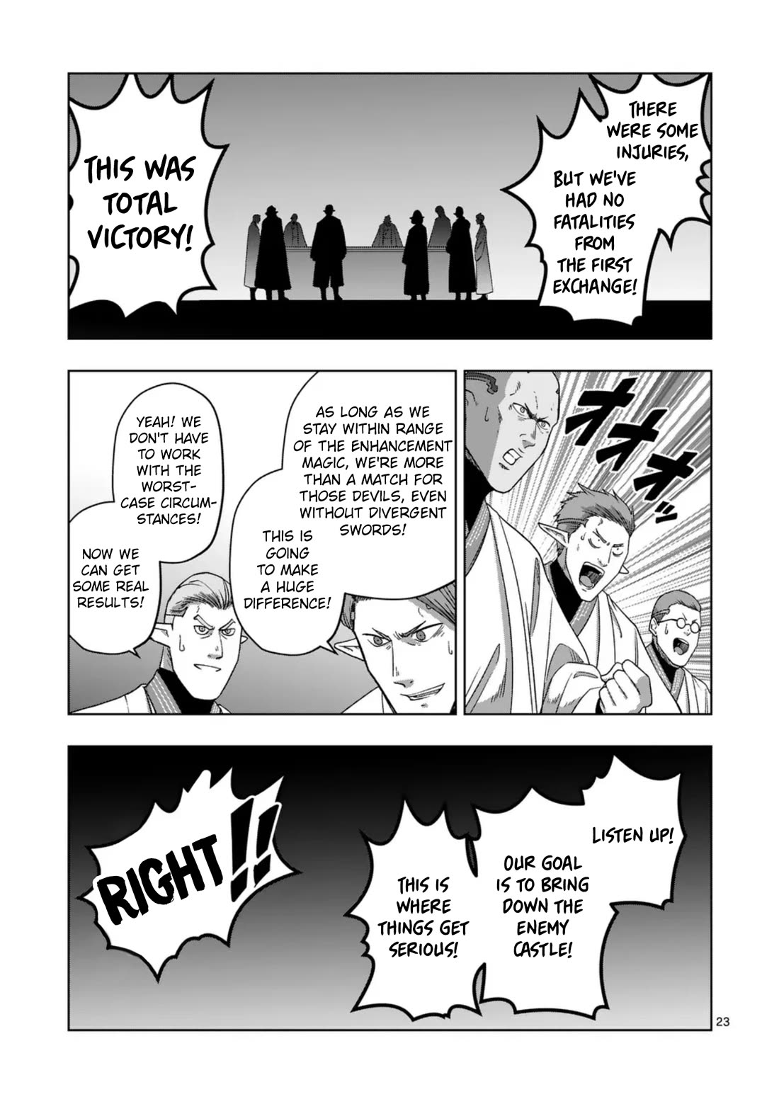 Verndio - Surreal Sword Saga Chapter 73 page 23 - Chapter 73: Siege of the holy city (1)