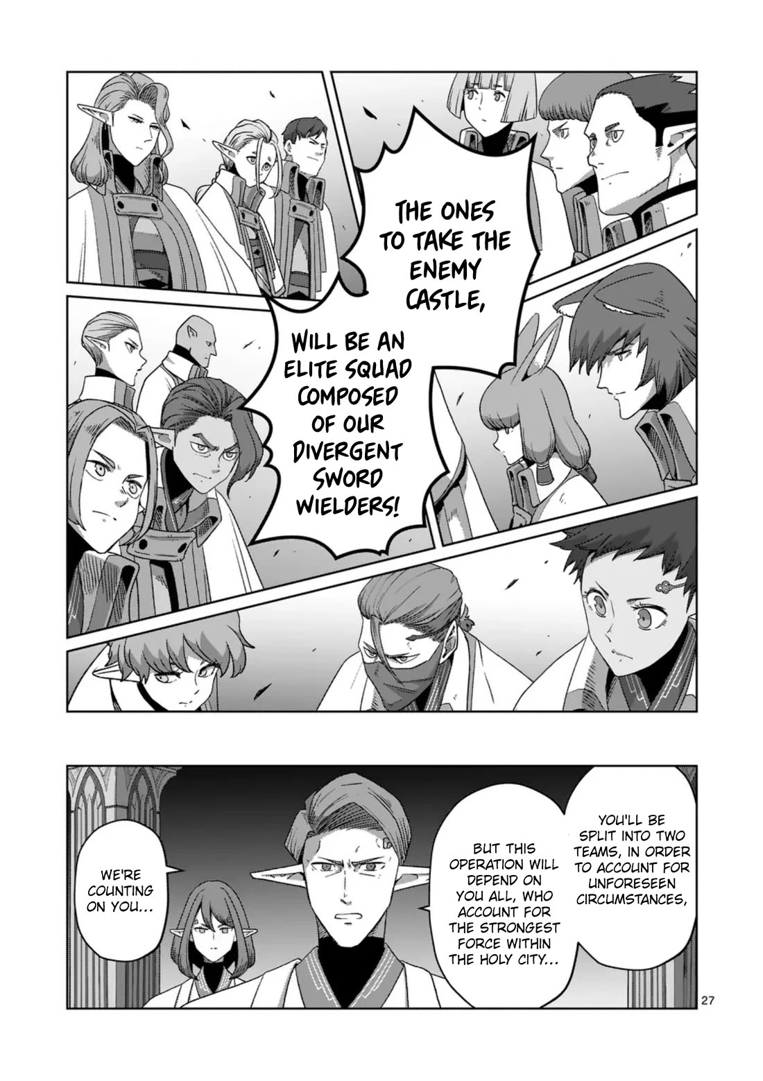 Verndio - Surreal Sword Saga Chapter 73 page 27 - Chapter 73: Siege of the holy city (1)