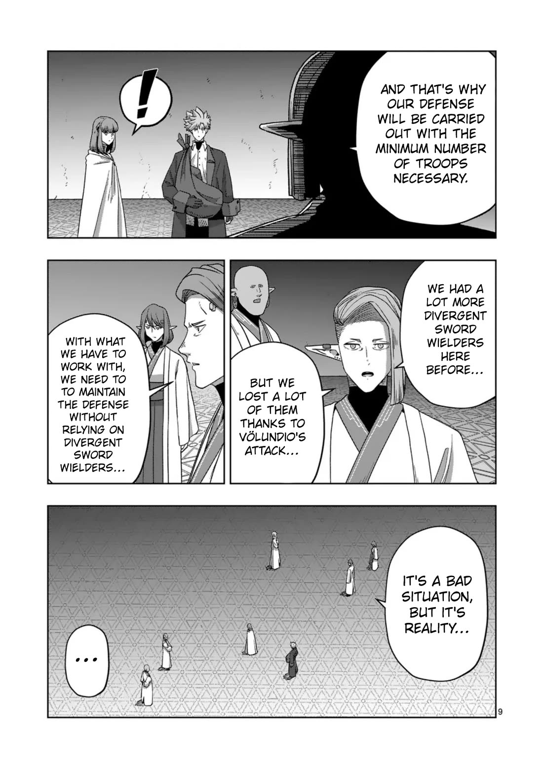 Verndio - Surreal Sword Saga Chapter 73 page 9 - Chapter 73: Siege of the holy city (1)