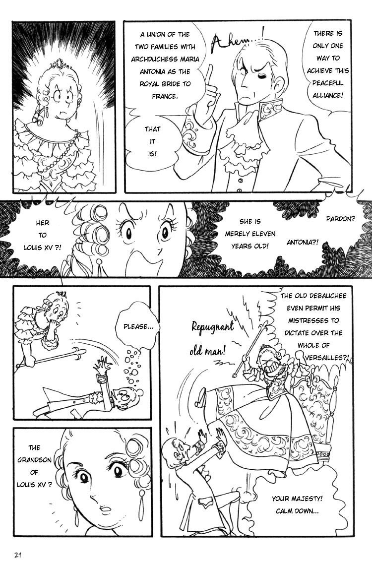 Versailles no Bara Chapter 1.2 page 21 - Chapter 1 v2 : The Storm of Destiny (1)