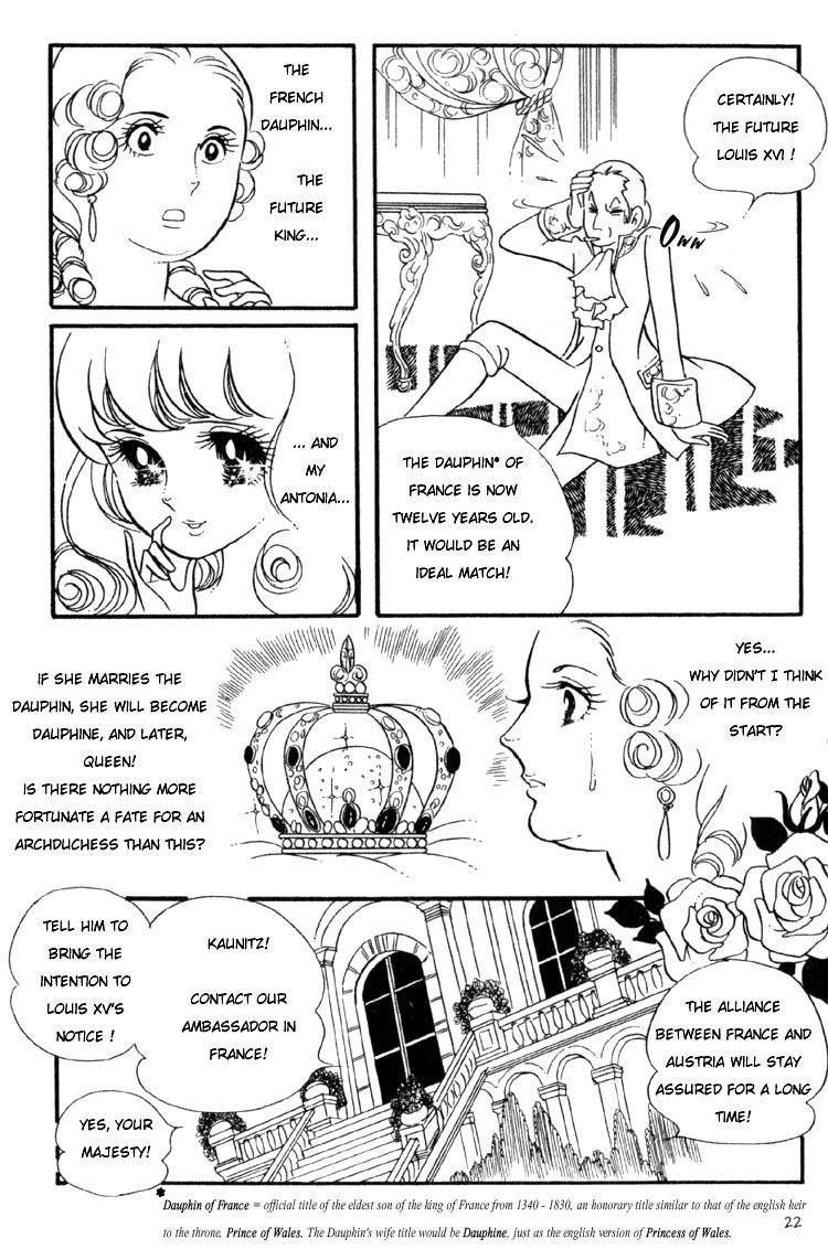 Versailles no Bara Chapter 1.2 page 22 - Chapter 1 v2 : The Storm of Destiny (1)