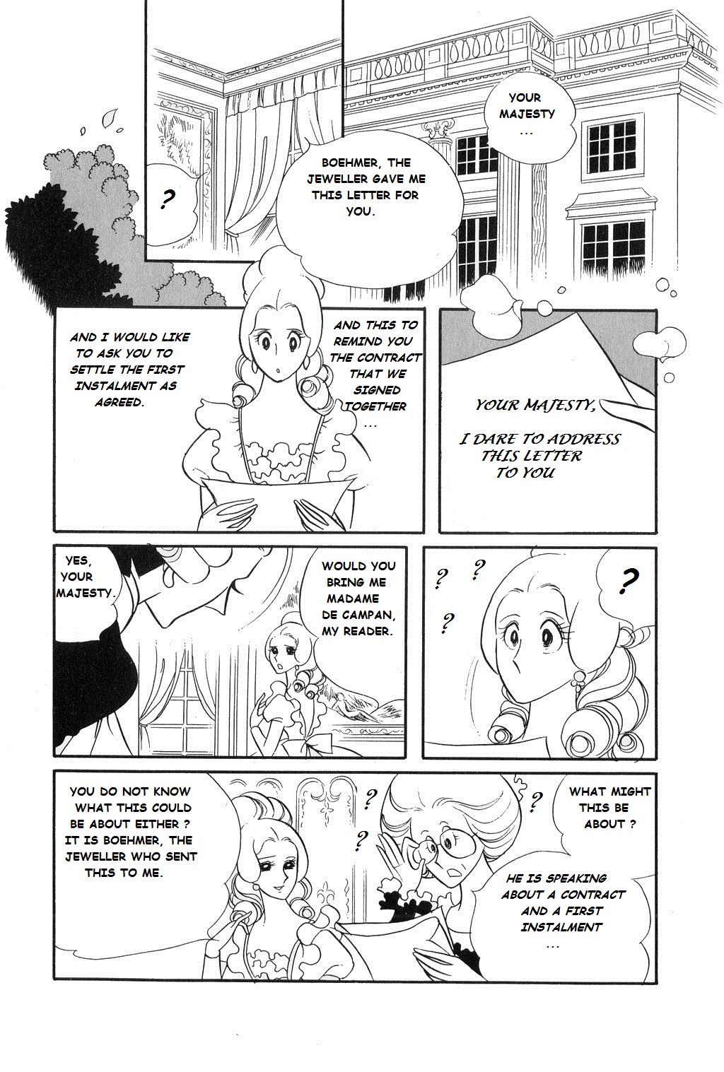 Versailles no Bara Chapter 21.2 page 12 - Chapter 21 v2 : Catch the Black Knight (1)