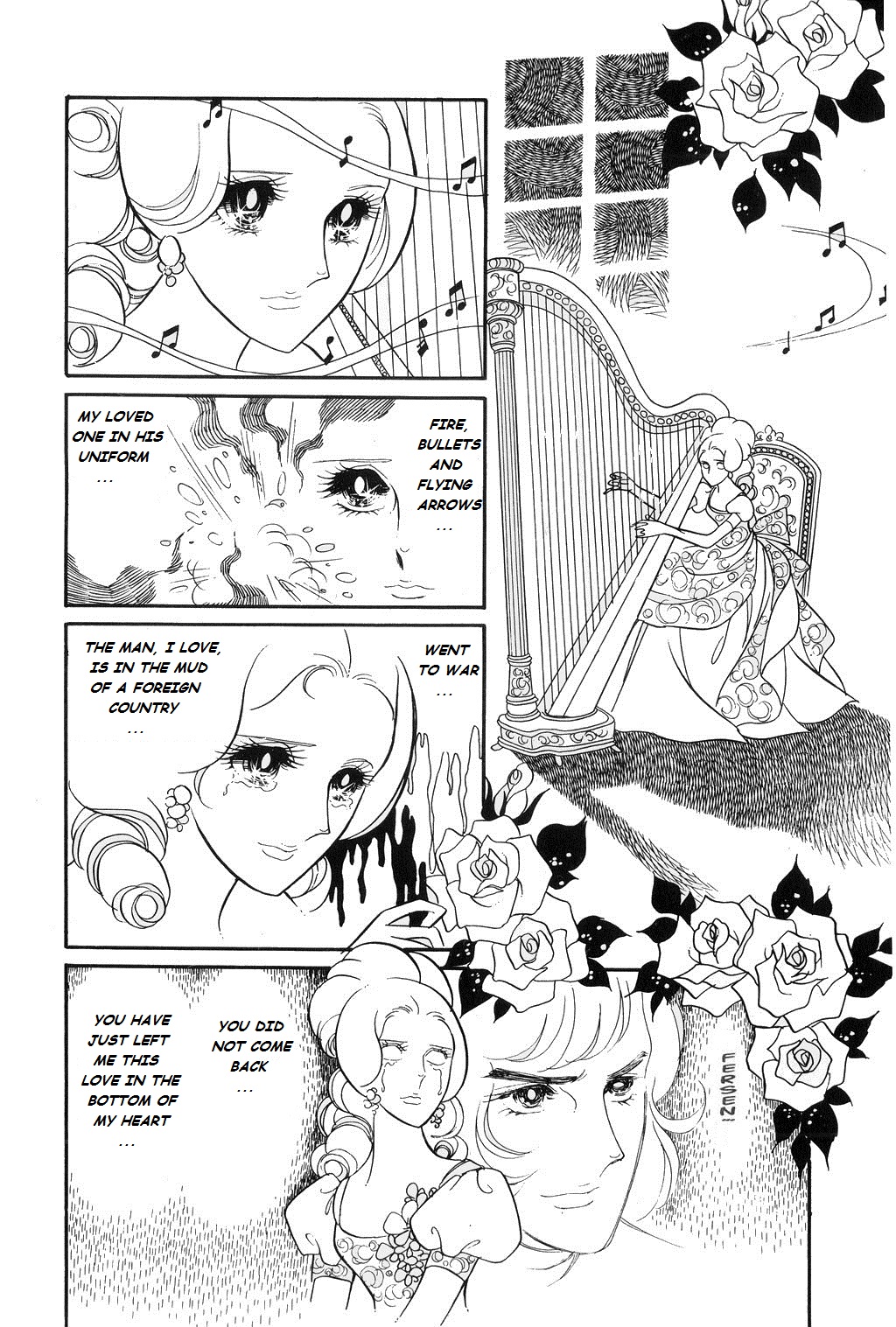 Versailles no Bara Chapter 21.2 page 14 - Chapter 21 v2 : Catch the Black Knight (1)